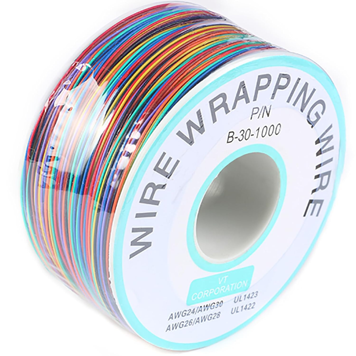 8-Color Electronic Wire – 30 AWG Single Core, 250M Tinned Copper Solid Cable for