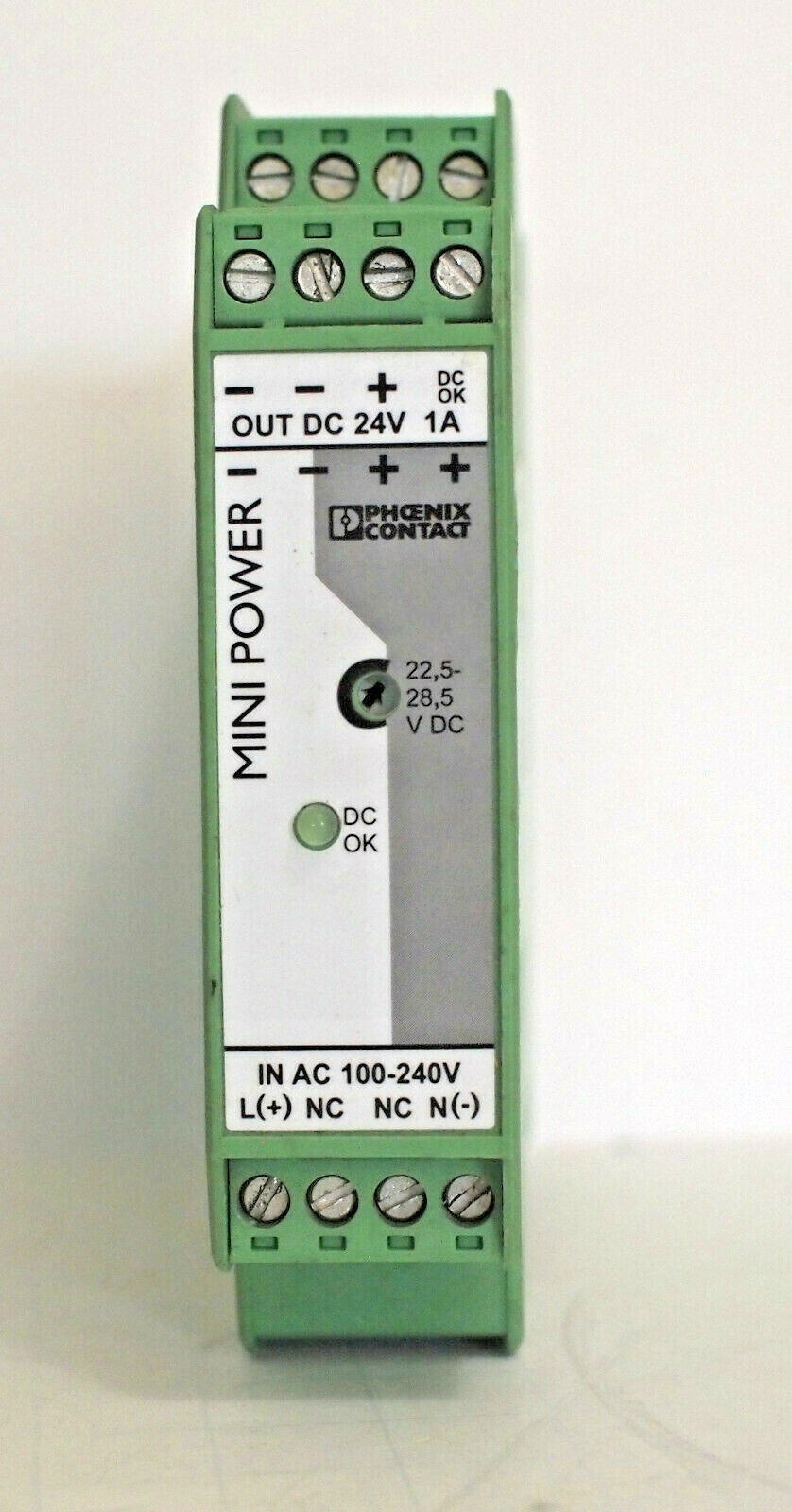 PHOENIX CONTACT MINI-PS-100-240AC/24DC/1 Power Supply