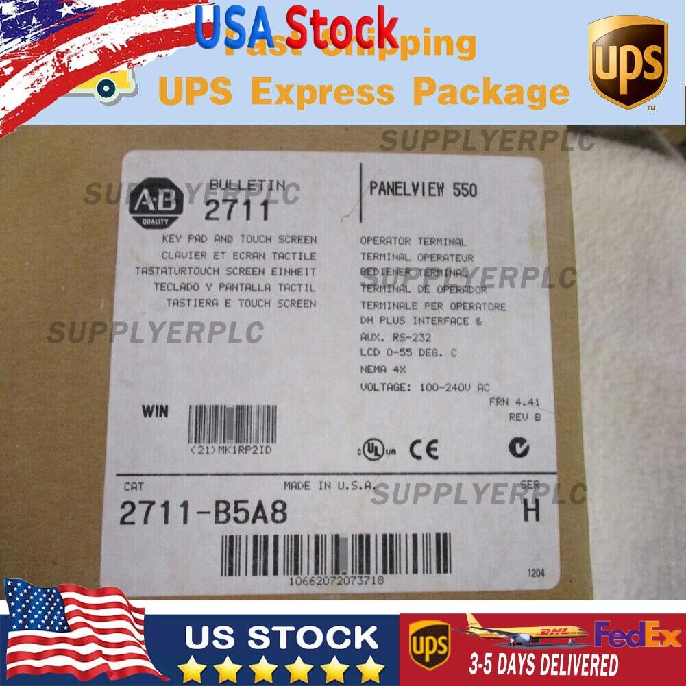 2711-B5A8 AB PanelView Standard Terminal Fast Shipping 2711B5A8 New GQ