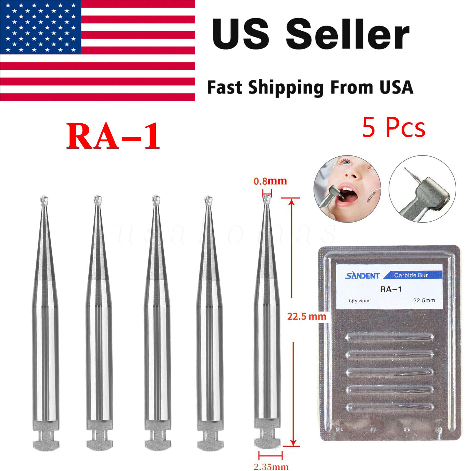 Dental Surgical/ Tungsten Carbide Burs Endo Bur For High Low Speed Handpiece VIP