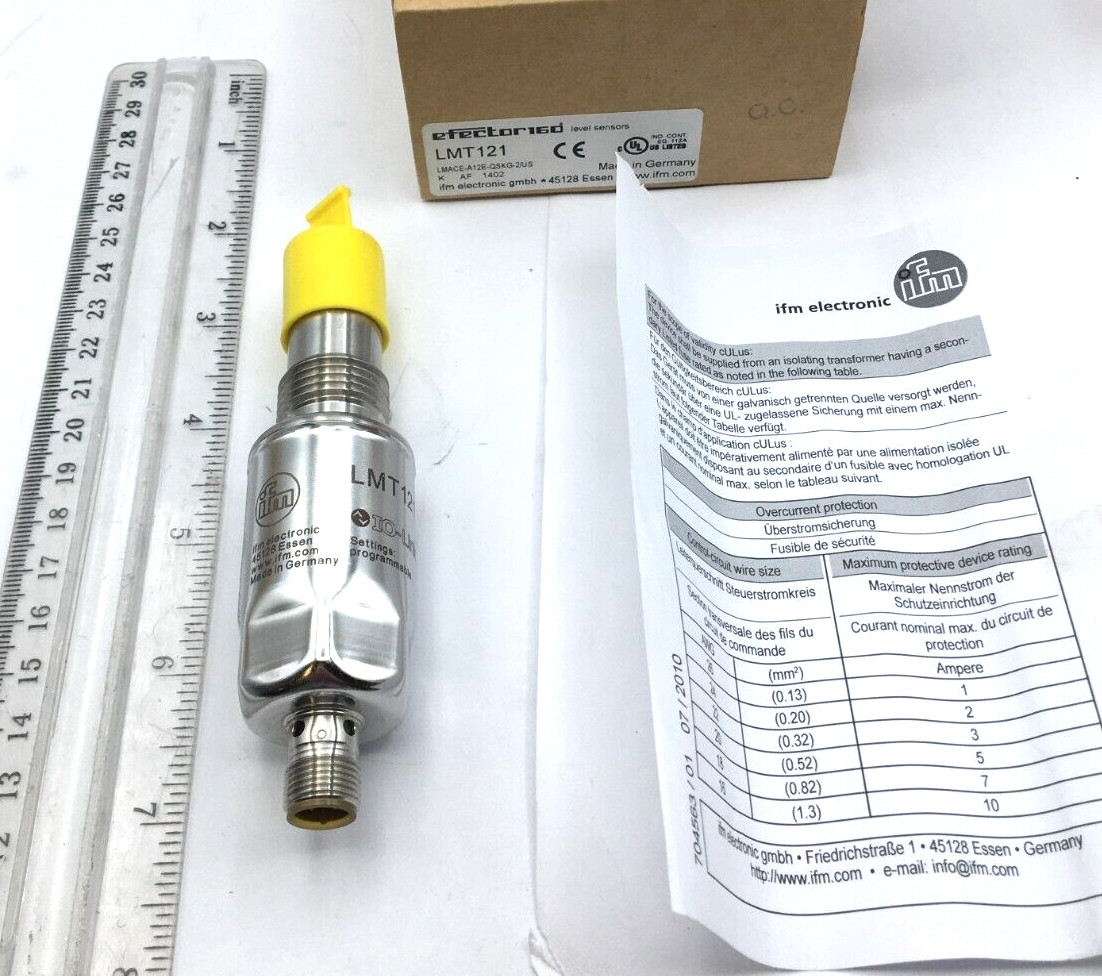 IFM Efector 160 Level Sensor LMT121 LMACE-A12E-QSKG-2US New