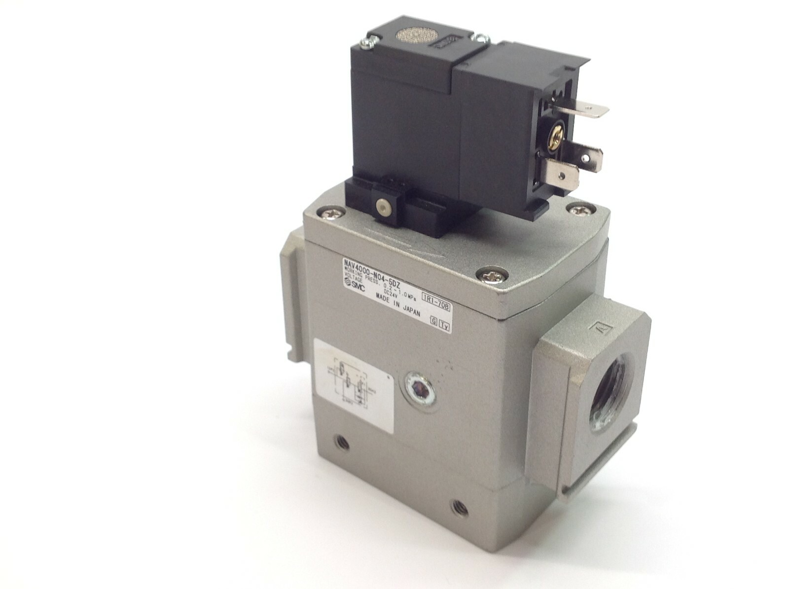 SMC NAV4000-N04-5DZ Soft Start Solenoid Valve