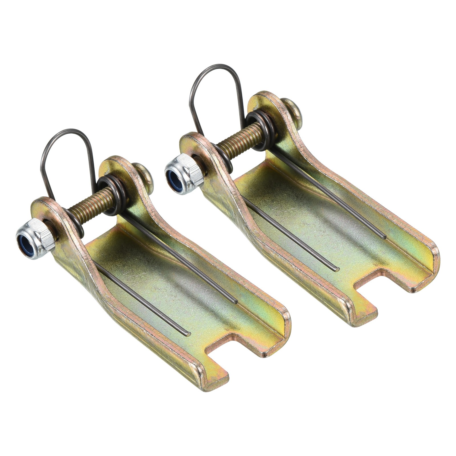 2 Pack 50mm Hook Safety Latch Kit Metal Towing Hitch Replacement Zinc Plating