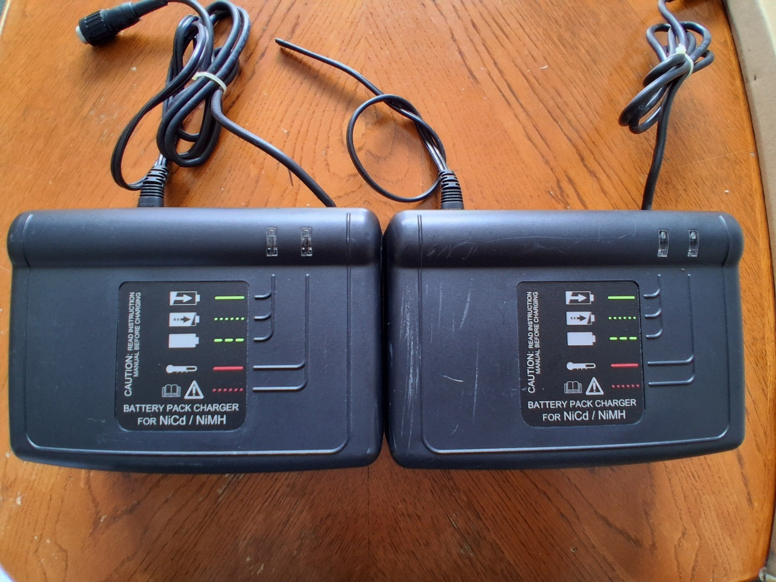 Two Battery Pack Charger for NiCD / NiMH fits Acro-Batt Back Pac Vacume Advance