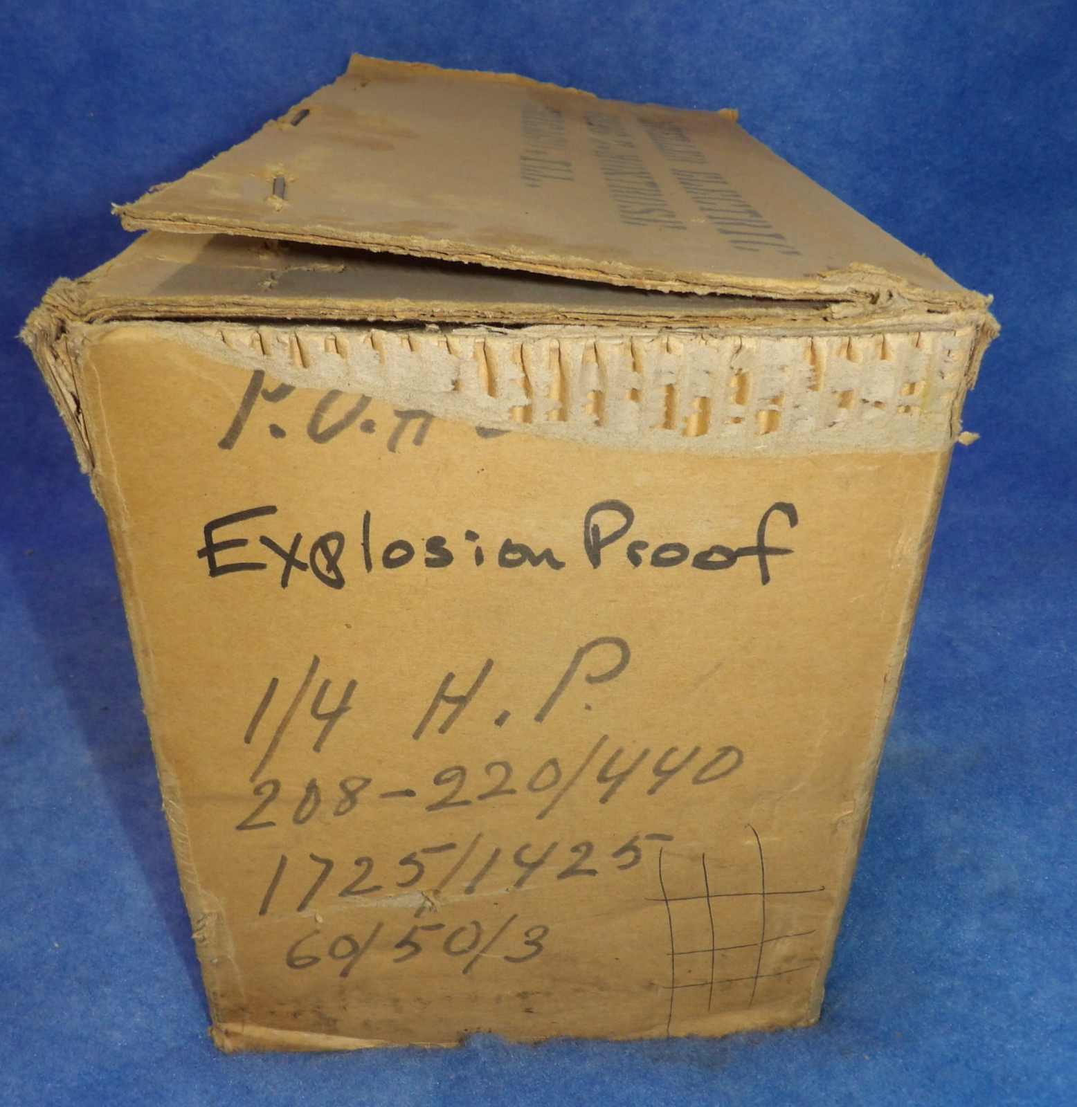 NIB DOERR EXPLOSION PROOF MOTOR 62039 KW 1/4HP 1725/1425RPM 208-220/440V 3PH FRA