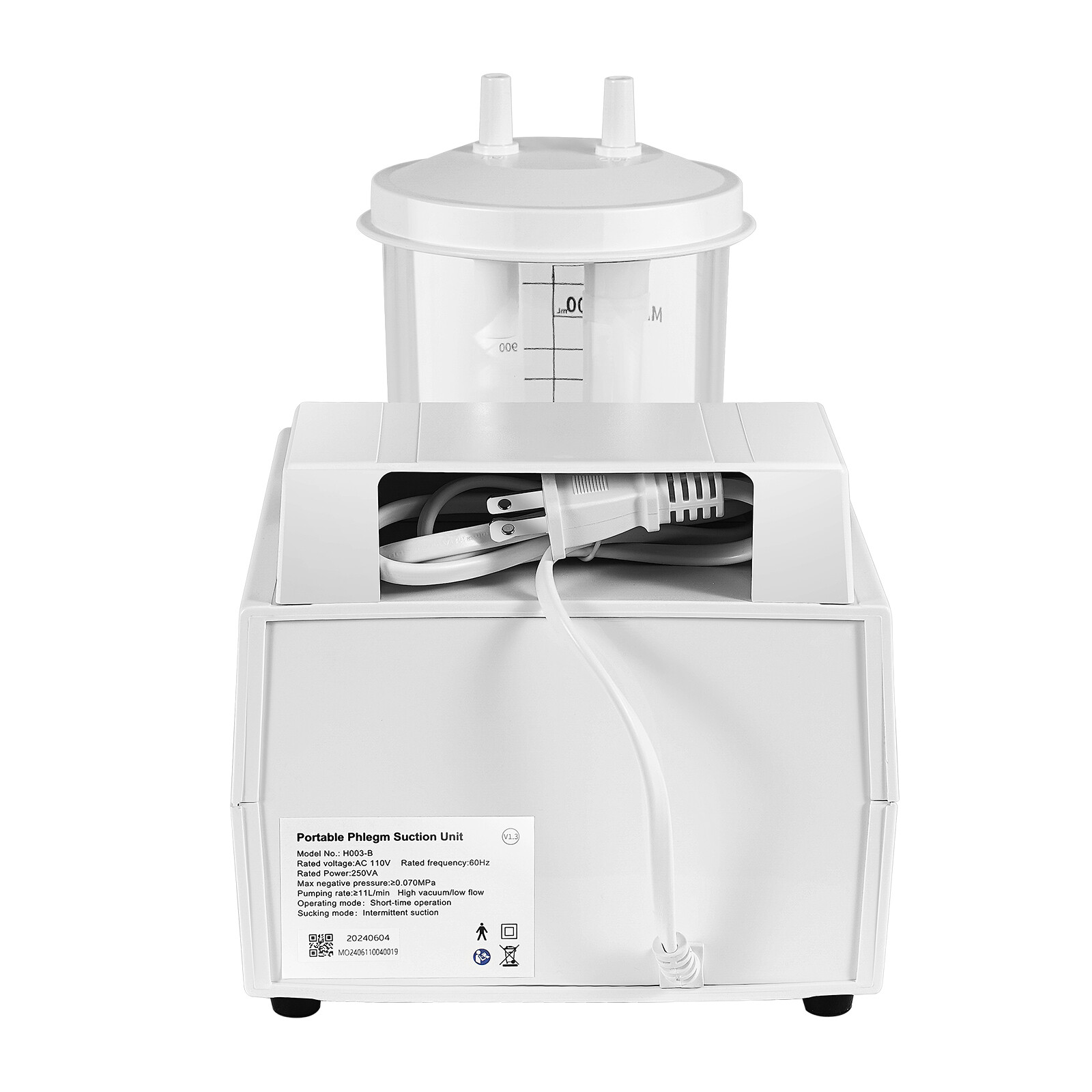 Portable Dental Suction Machine Oral Emergency Vacuum Phlegm Suction Unit