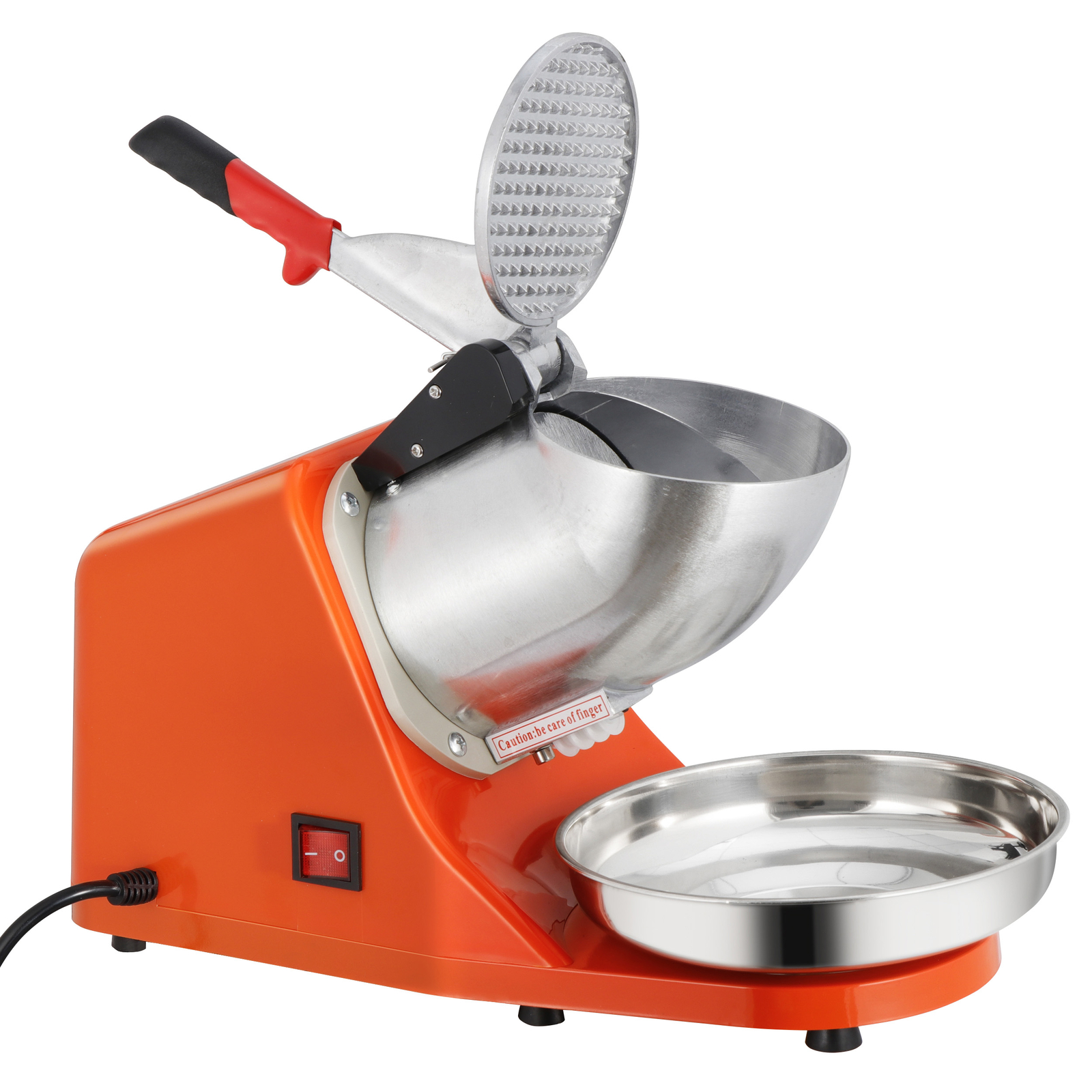300W Electric Ice Crusher Machine Shaver Shaved Icee Snow Cone Maker 143 lbs New