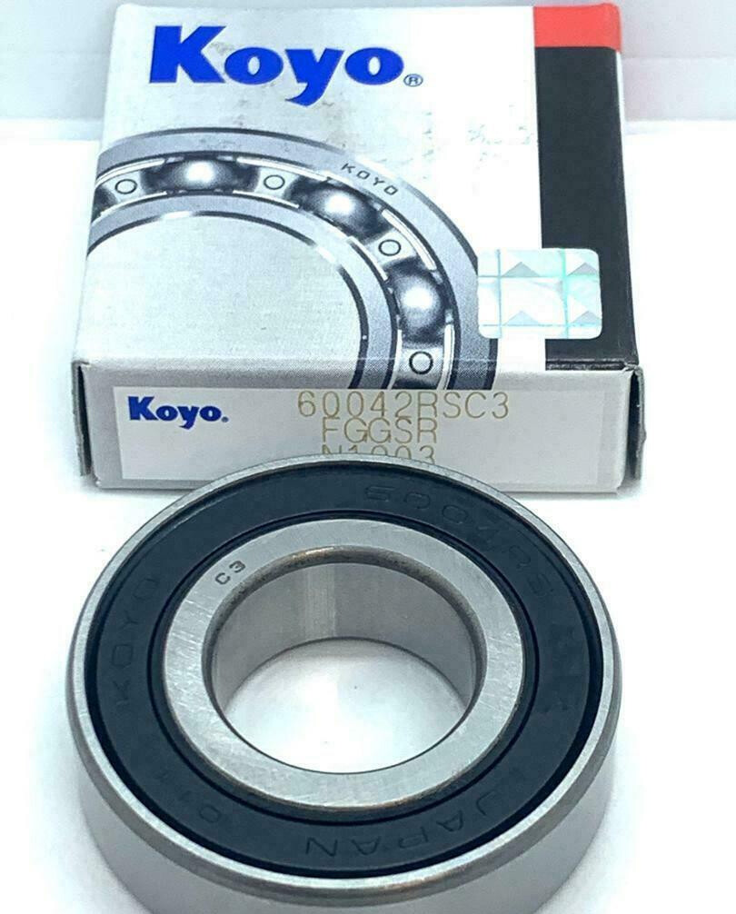 NEW KOYO 6004 2RS C3 Deep Groove Ball Bearings 20x42x12mm FAST SHIPPING