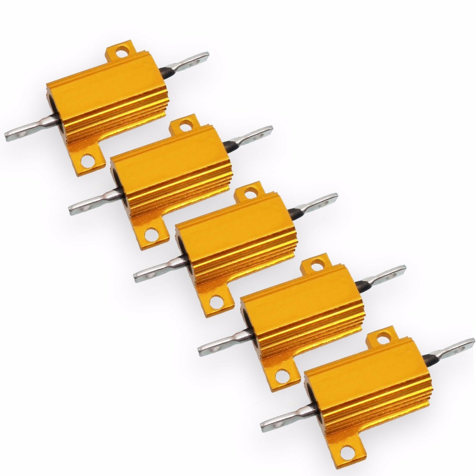 10W Watt Aluminum Housed Metal Case Wirewound Resistor 750~1M OHM