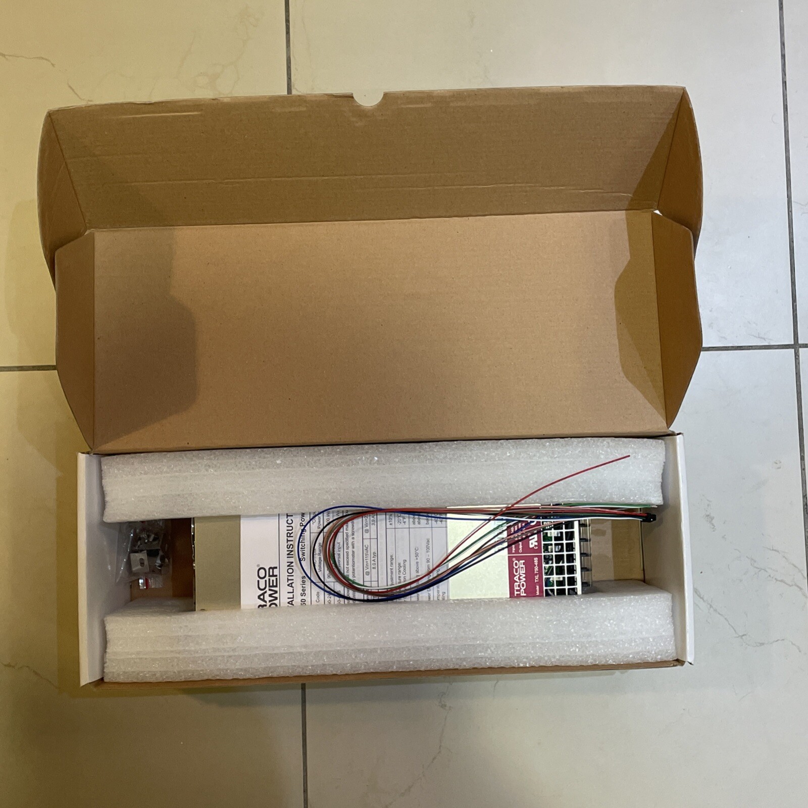 TXL 750-48S TRACO POWER Brand New In Box TracoPower Free Shipping