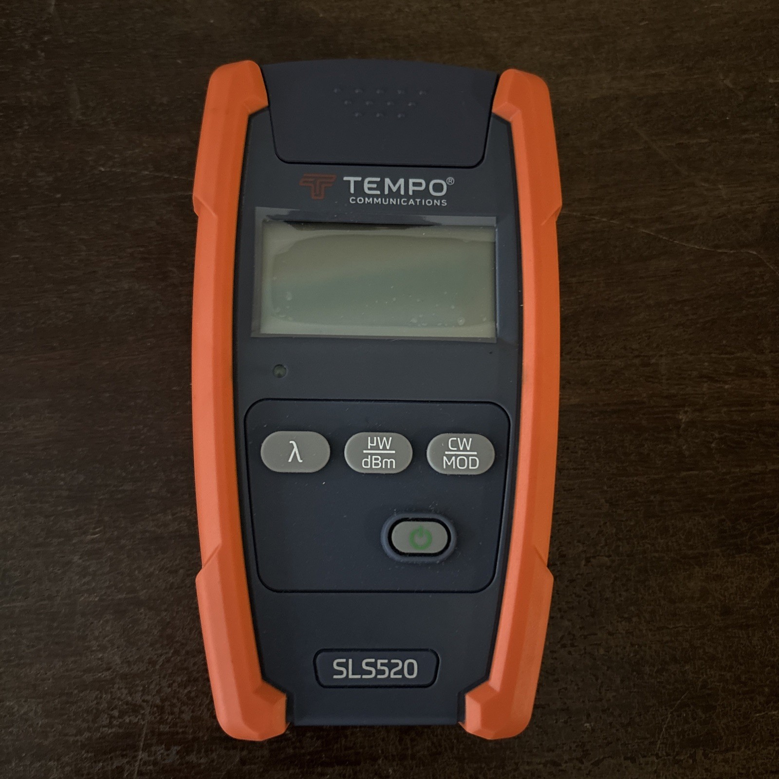 TEMPO COMMUNICATIONS HIGH POWER OPTICAL POWER METER MODEL: SLS520