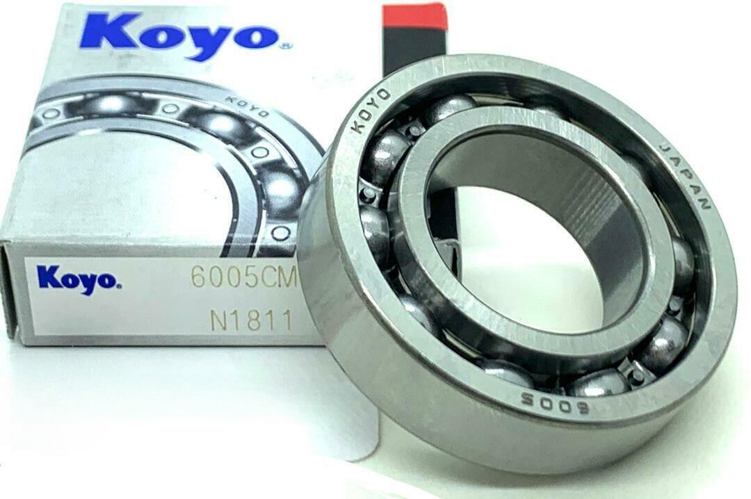 NEW KOYO 6005 C3 Deep Groove Ball Bearing, Open, No Seals 25x47x12