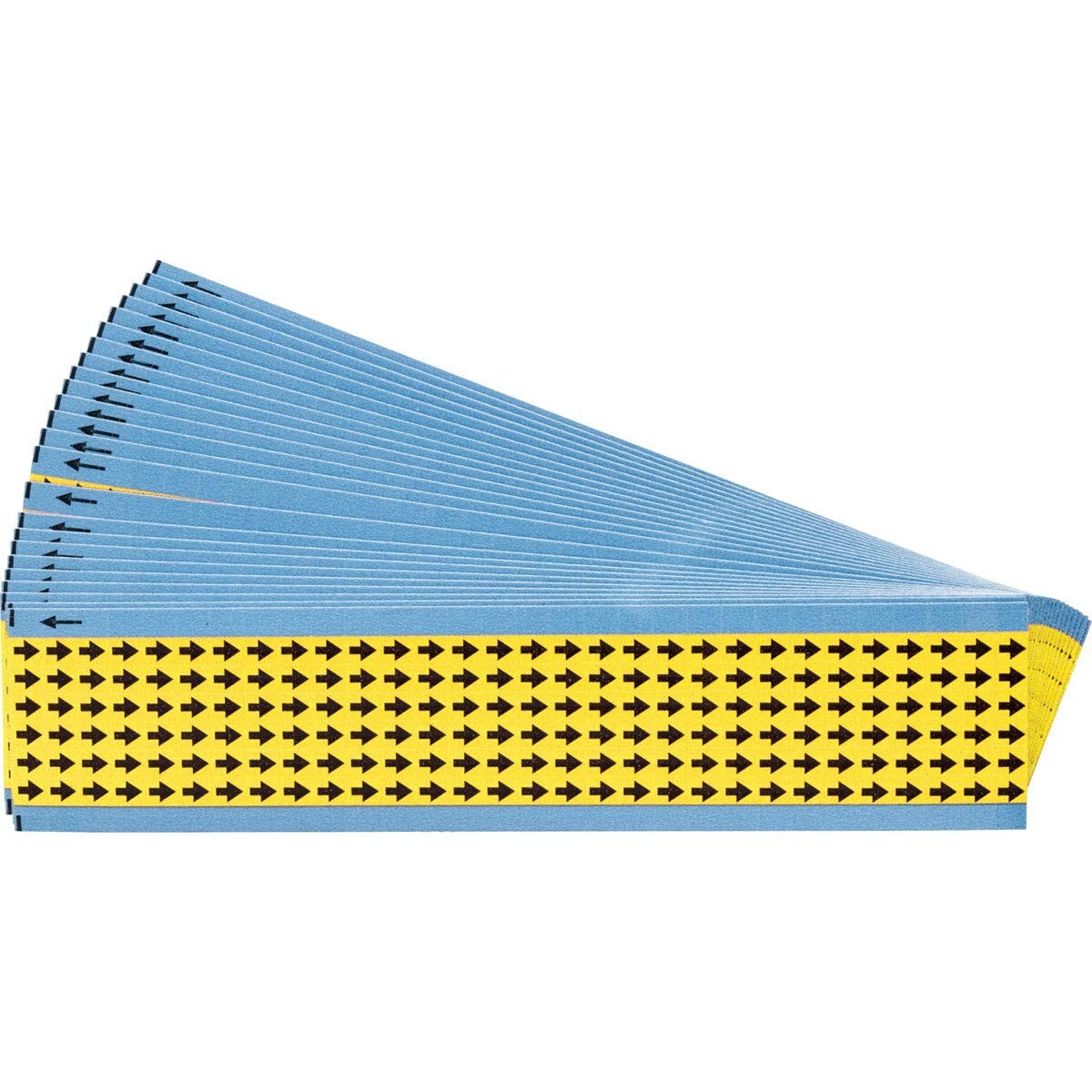 Brady Electronic Inspection Arrows 0.25″, PK 25 – Yellow/Black