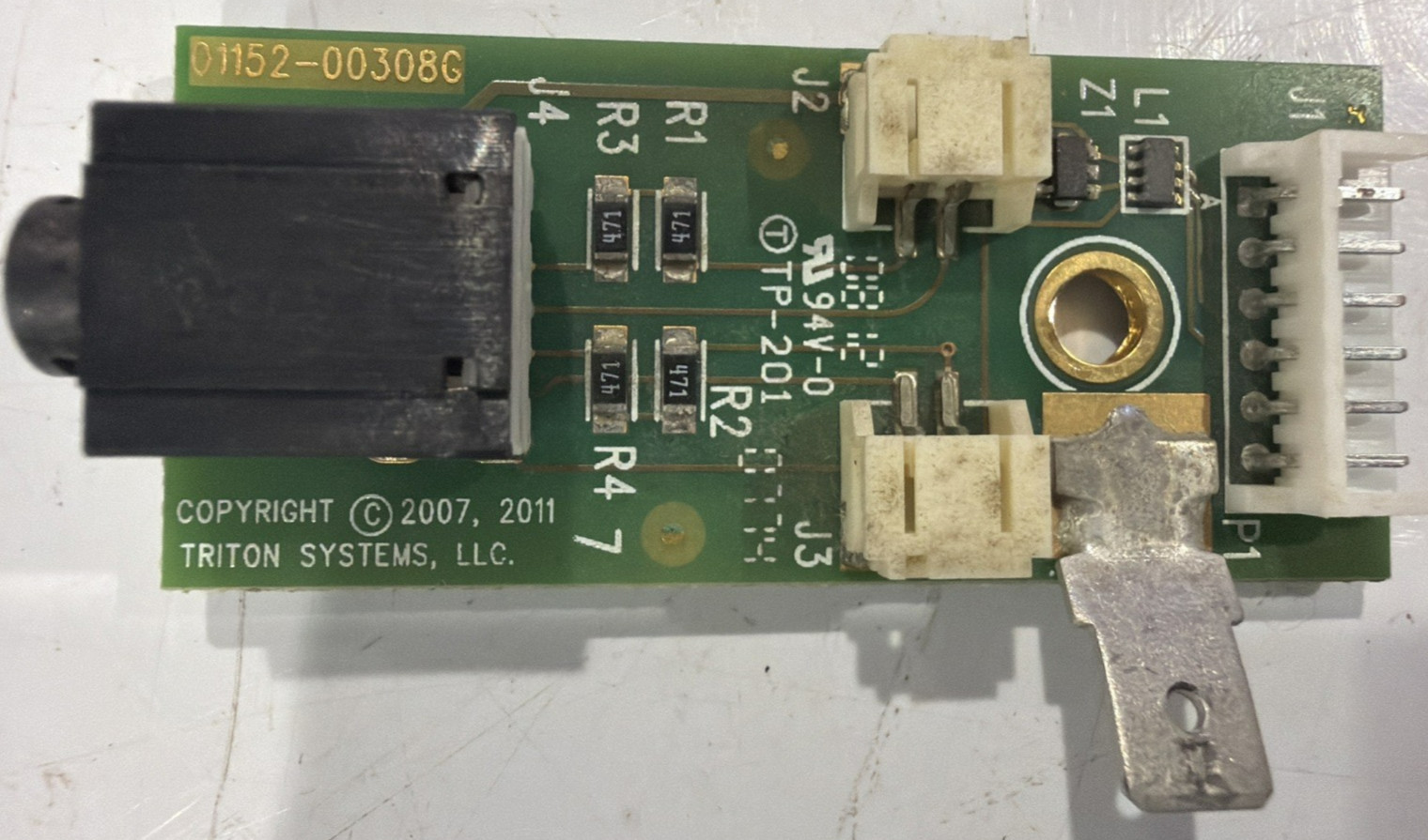 TRITON ~ 9100 ATM ~ HEADSET ADAPTER ~ ADA ~ PART NUMBER 01152-00308G