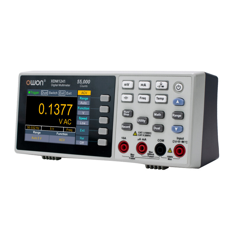 OWON 4 1/2 Digits XDM1241 Bench-type Digital Multimeter True RMS 55000 Counts