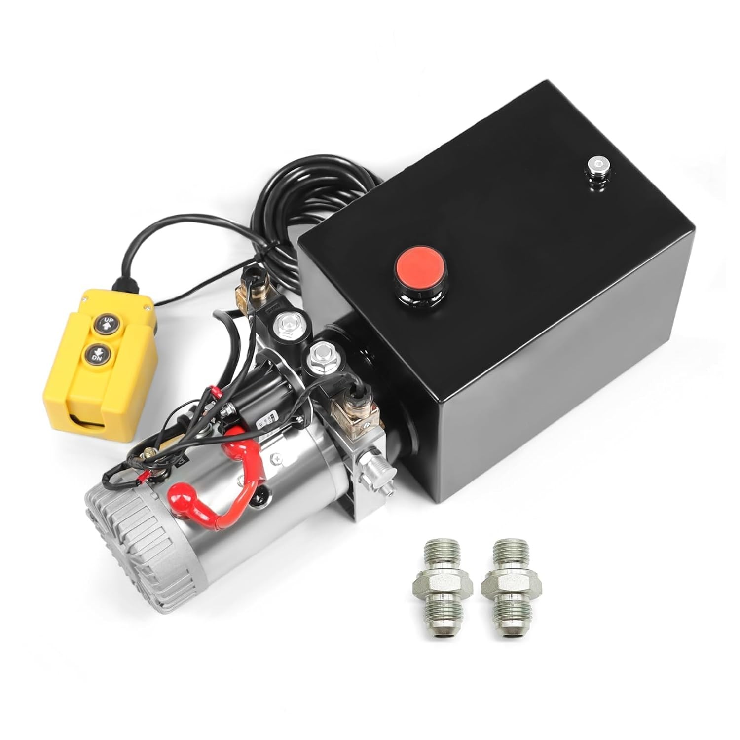 Hydraulic Dump Trailer Pump 8 Quart 12V
