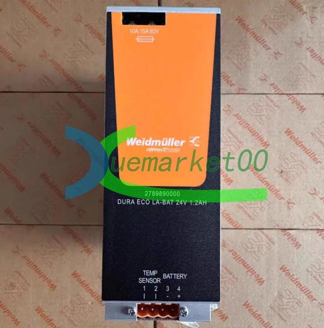 1X NEW Weidmuller Battery DURA ECO LA-BAT 24V 1.2AH 2789890000