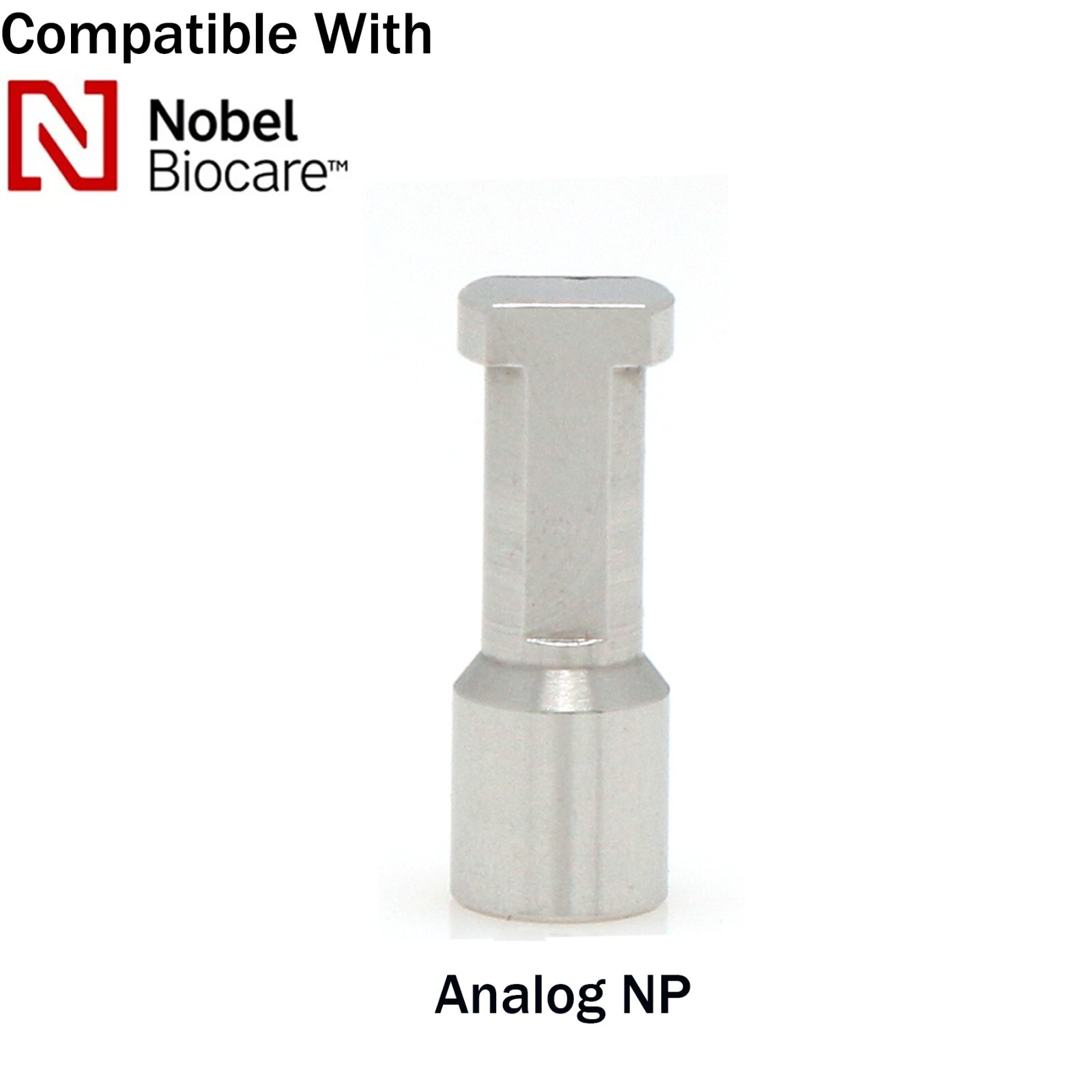 Dental Lab Implant Analog fits Hiossen Oss Regular/Mini Nobel NP/RP ITI NC/RC