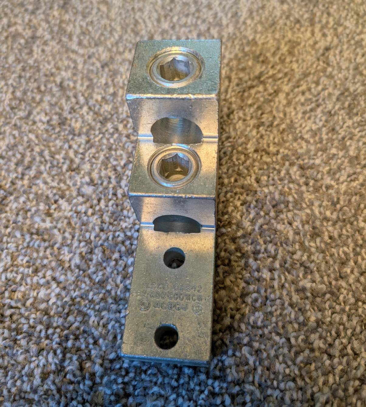 Ilsco PB2-600 Lug 600kcmil New No Box