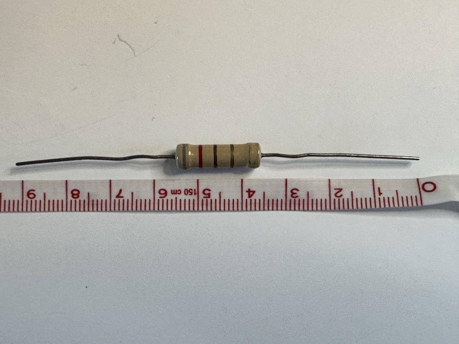 Lot of 50 Vintage 820 Ohm 2W Axial Resistors NOS Estate Labeled CF Unbranded