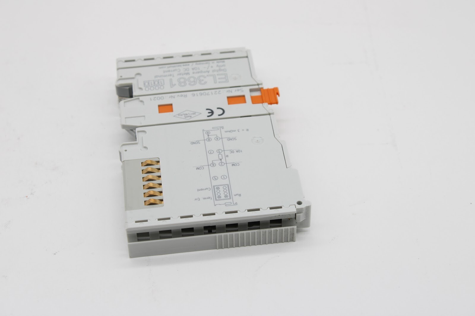 Beckhoff EL3681 Digital Ampere Meter Terminal