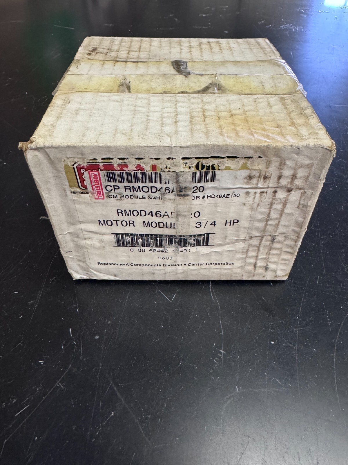 Carrier RMOD46AE120 ECM 2.3 Motor Module 3/4 HP 120V OEM – New Sealed Box