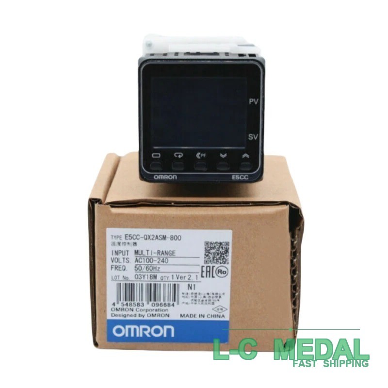 New OMRON E5CC-QX2ASM-800 Temperature Controller 50/60Hz E5CCQX2ASM800 in Box