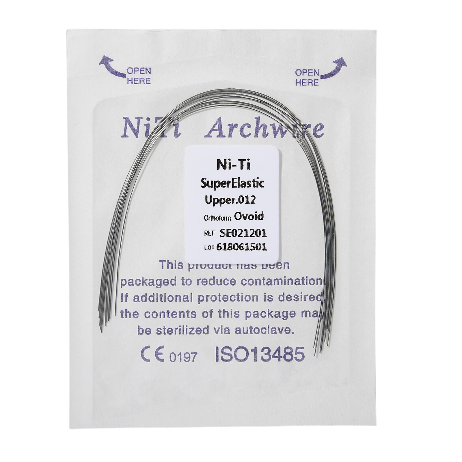 Dental Ortho Arch Wire Super Elastic Niti/SS Round Rectangular Ovoid/Oval !0.99!