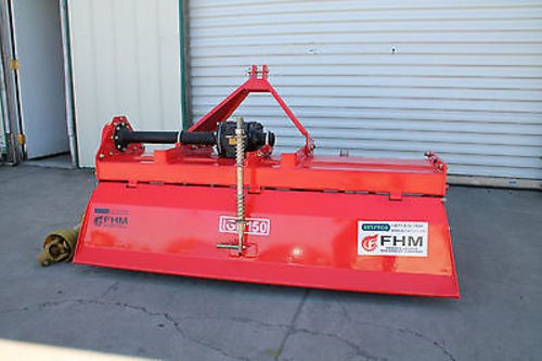 59″ Tiller Heavy Duty Cat.I 3pt 25hp+ Rating (FH-IGN150) w/SlipClutch Driveline