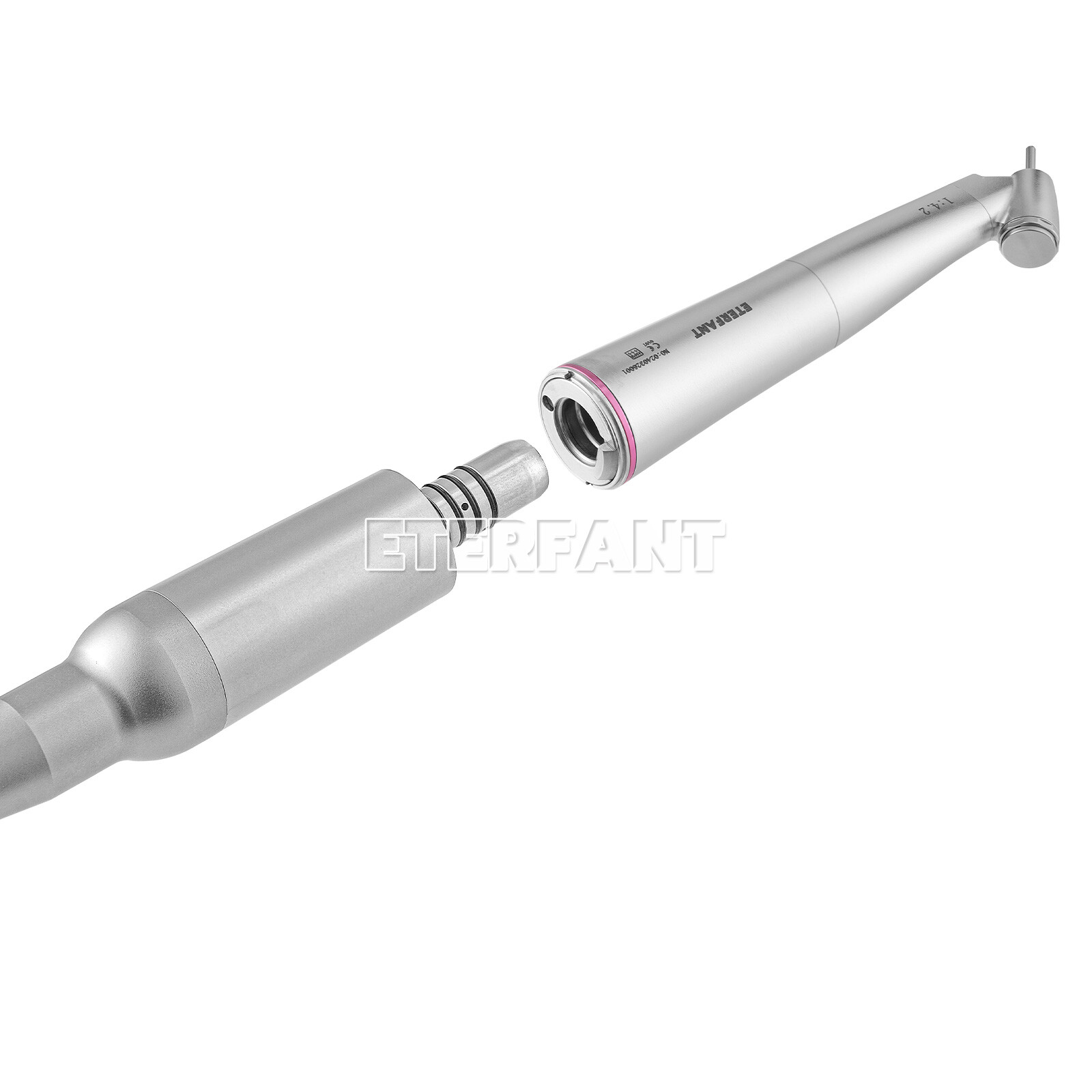 ENTERFANT Dental 1:1/1:4.2/20:1LED Fiber Optic Contra Angle Increasing Handpiece