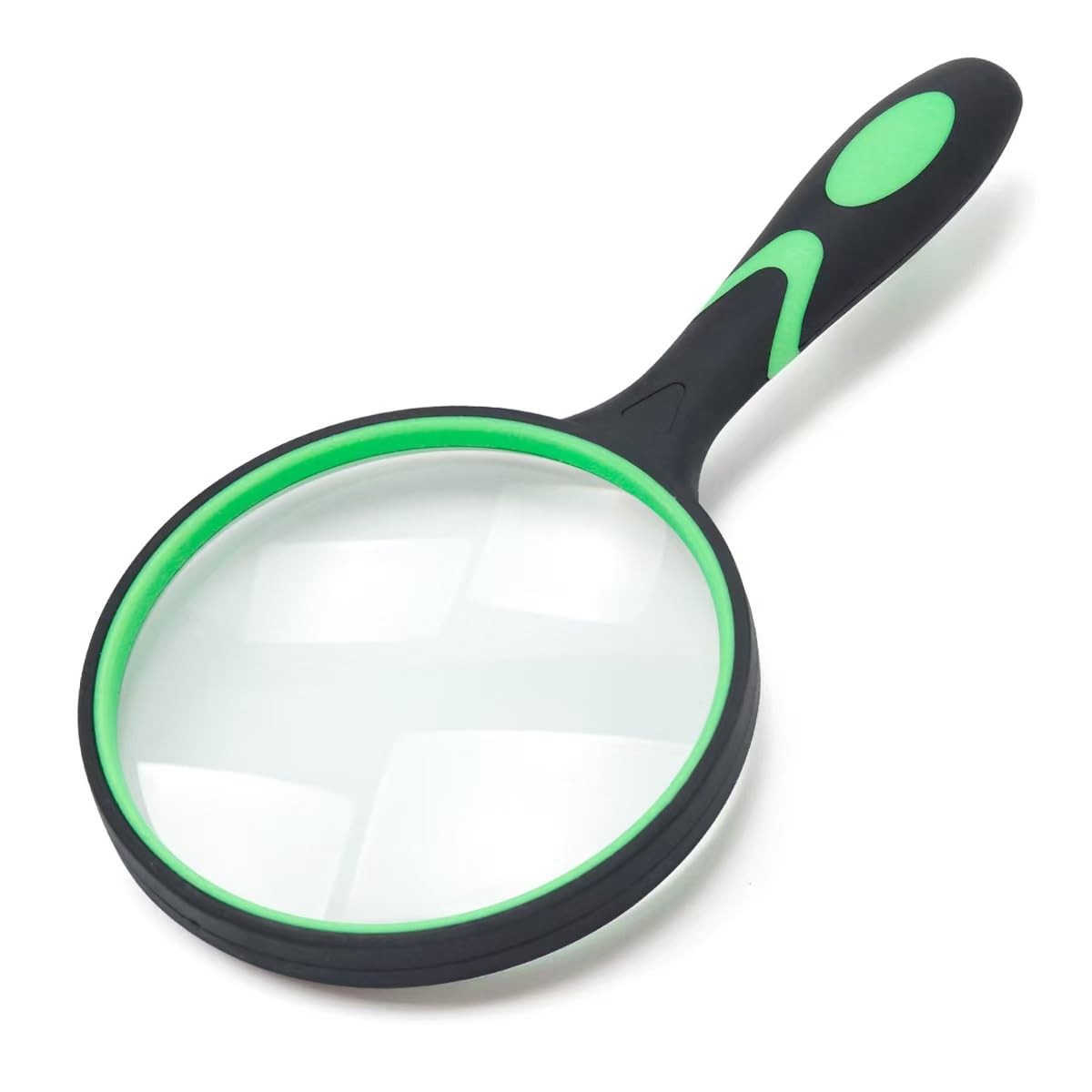 5X Magnifying Glass 100mm Handheld Reading Lens for Seniors Kids Inspection