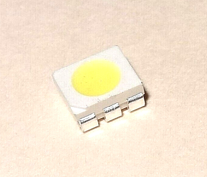 2 pcs white LED 6-pin SMD by CREE