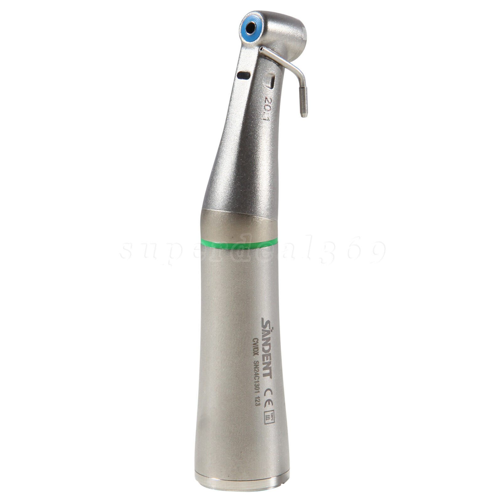 10 Pcs Dental 20:1 Implant Handpiece Contra Angle Fiber Optic 75Ncm NSK Ti Max