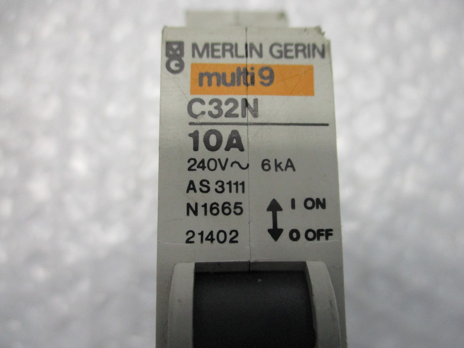 MERLIN GERIN C32N BREAKER 10A 1POLE NSNP