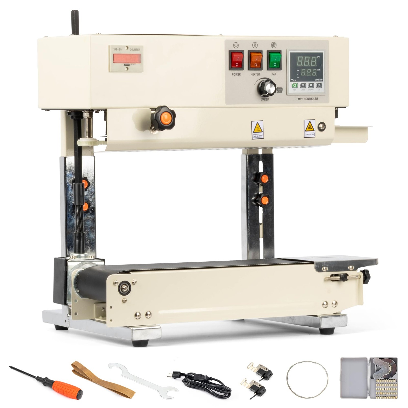 U.S. Solid Continuous Automatic Sealing Machine Counting Printing Liftable
