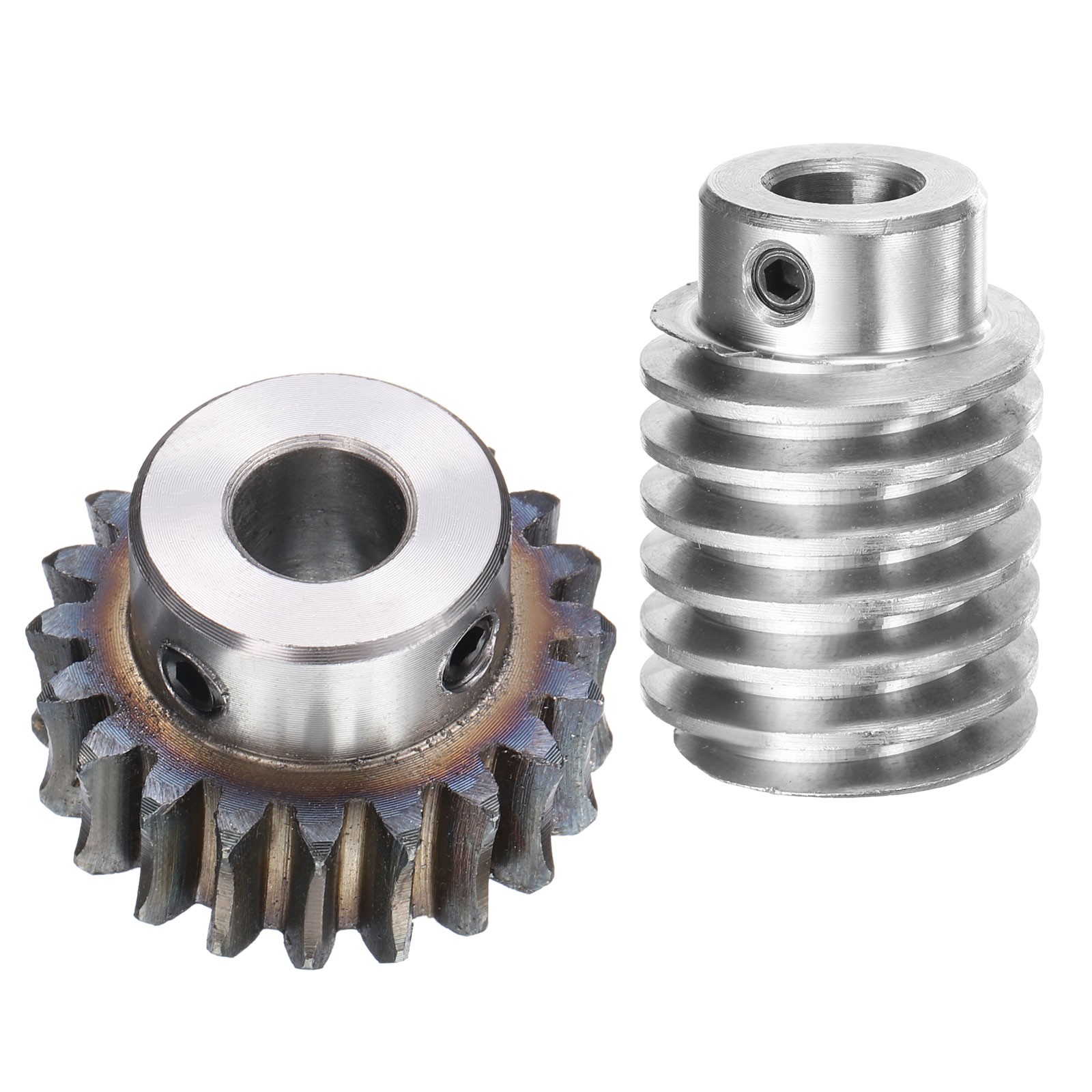 Worm Gear Set 1.5 Module 20:1 Reduction Rate Gear-10mm ID 33mm OD Rod 10mm Bore
