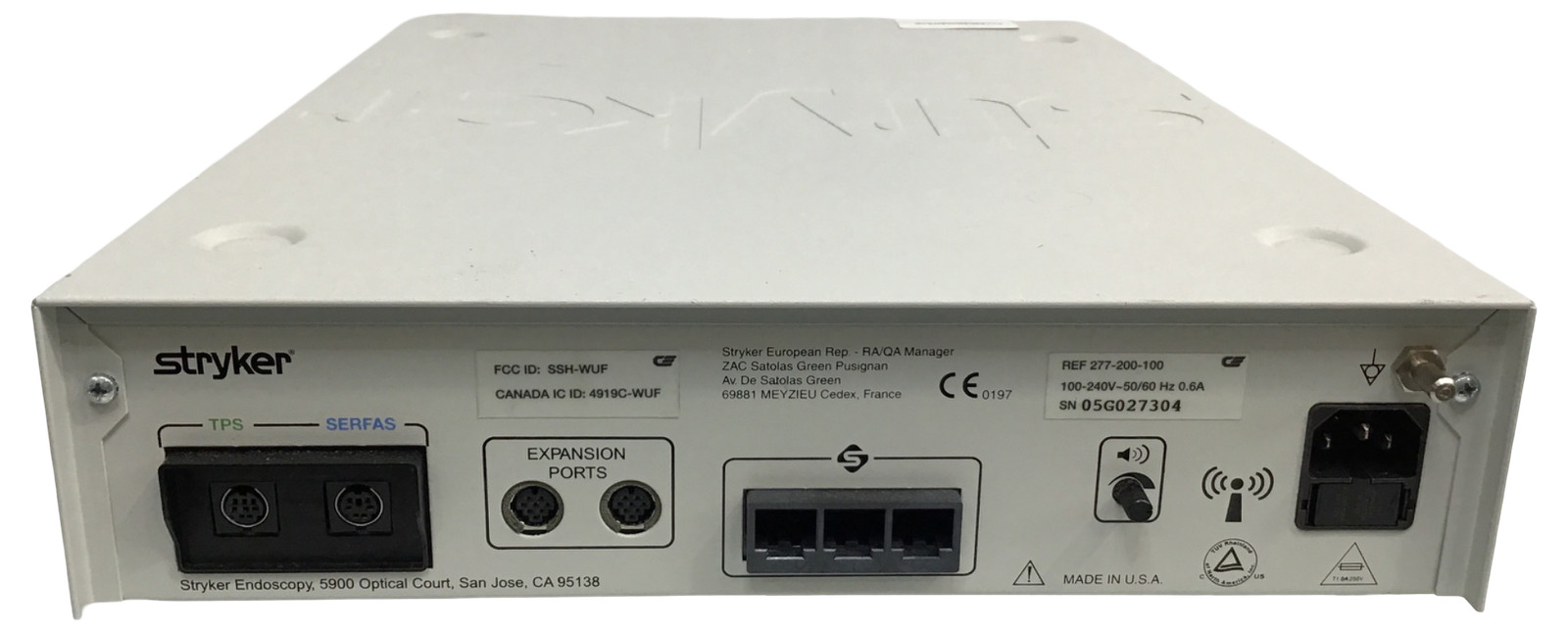 STRYKER ISWITCH™ UNIVERSAL FOOTSWITCH CONSOLE