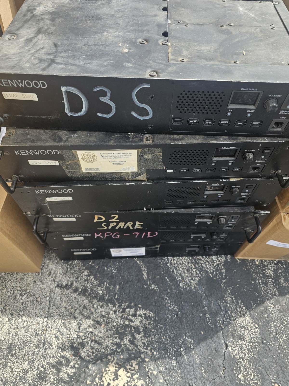 Kenwood TKR-750-1 VHF Two Way Radio Repeater TKR-750 – QTY Available