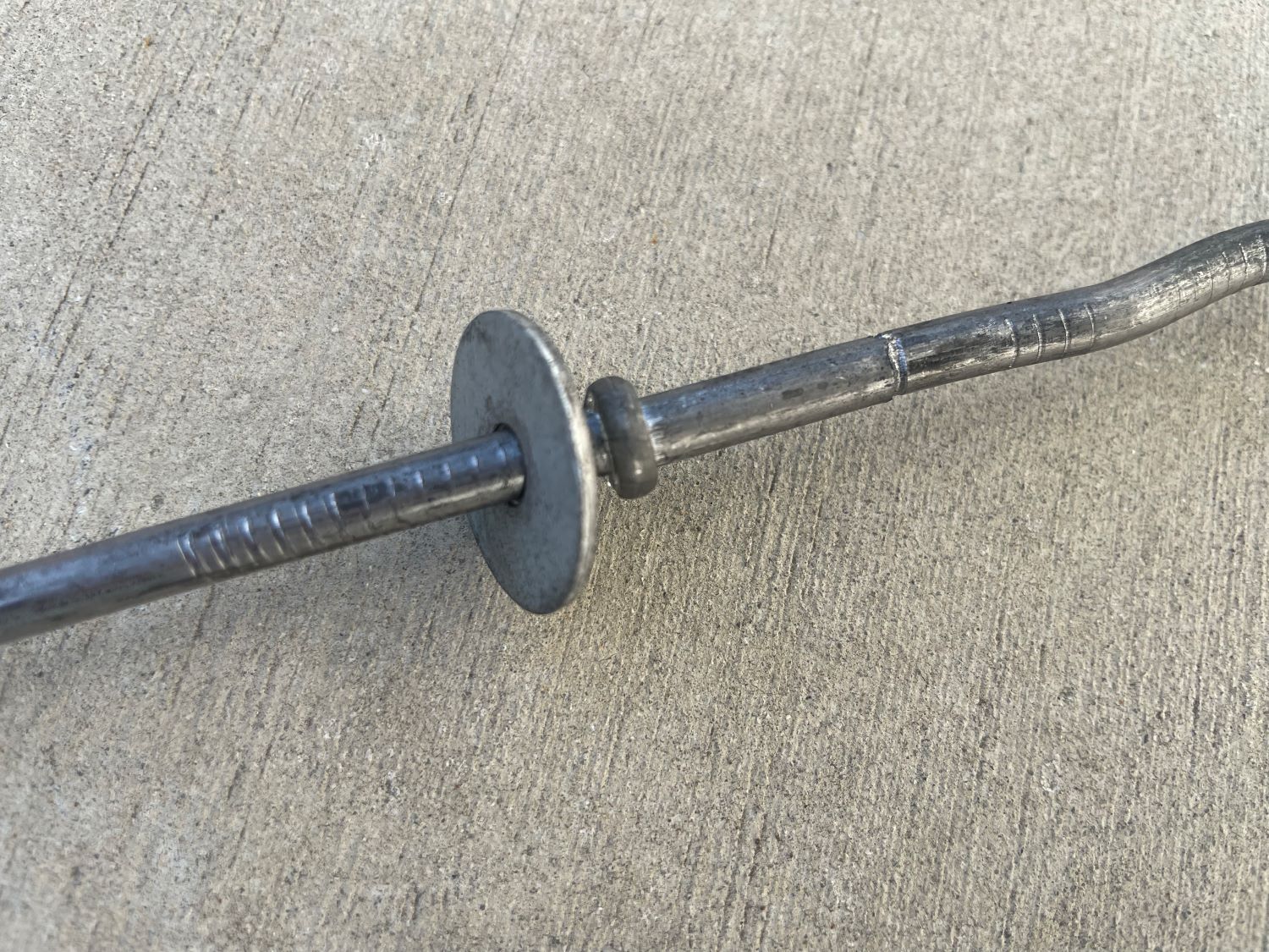 Sandbaggy 8″ x 4 ¾” Standard Snap Ties With 1″ Steel Washers (Short End)