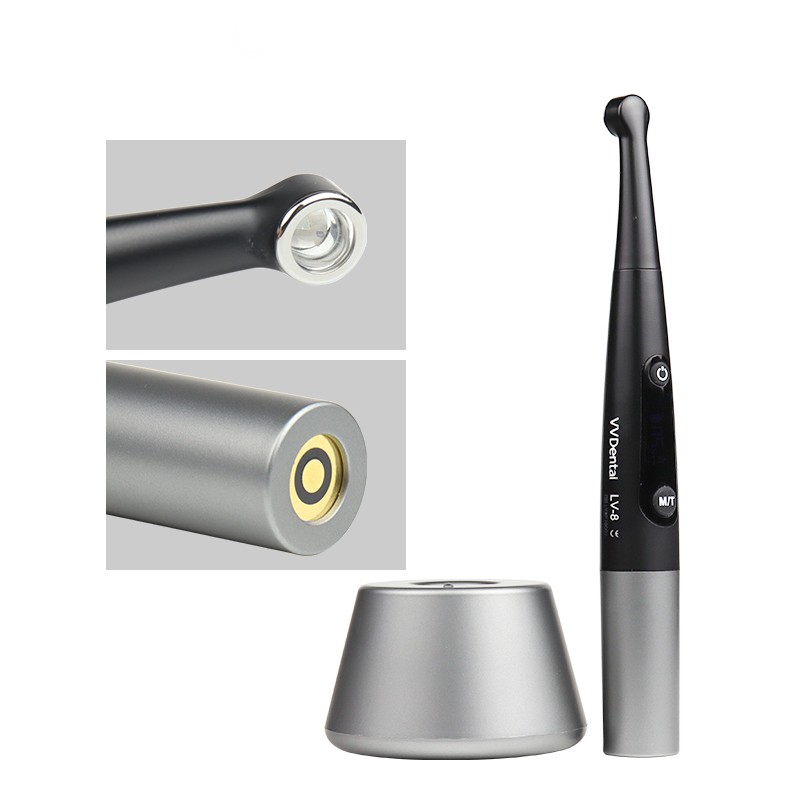 Dental Wireless Led Curing Light 2200Mw/cm² Dental Photopolymerizer 1 Second Cur