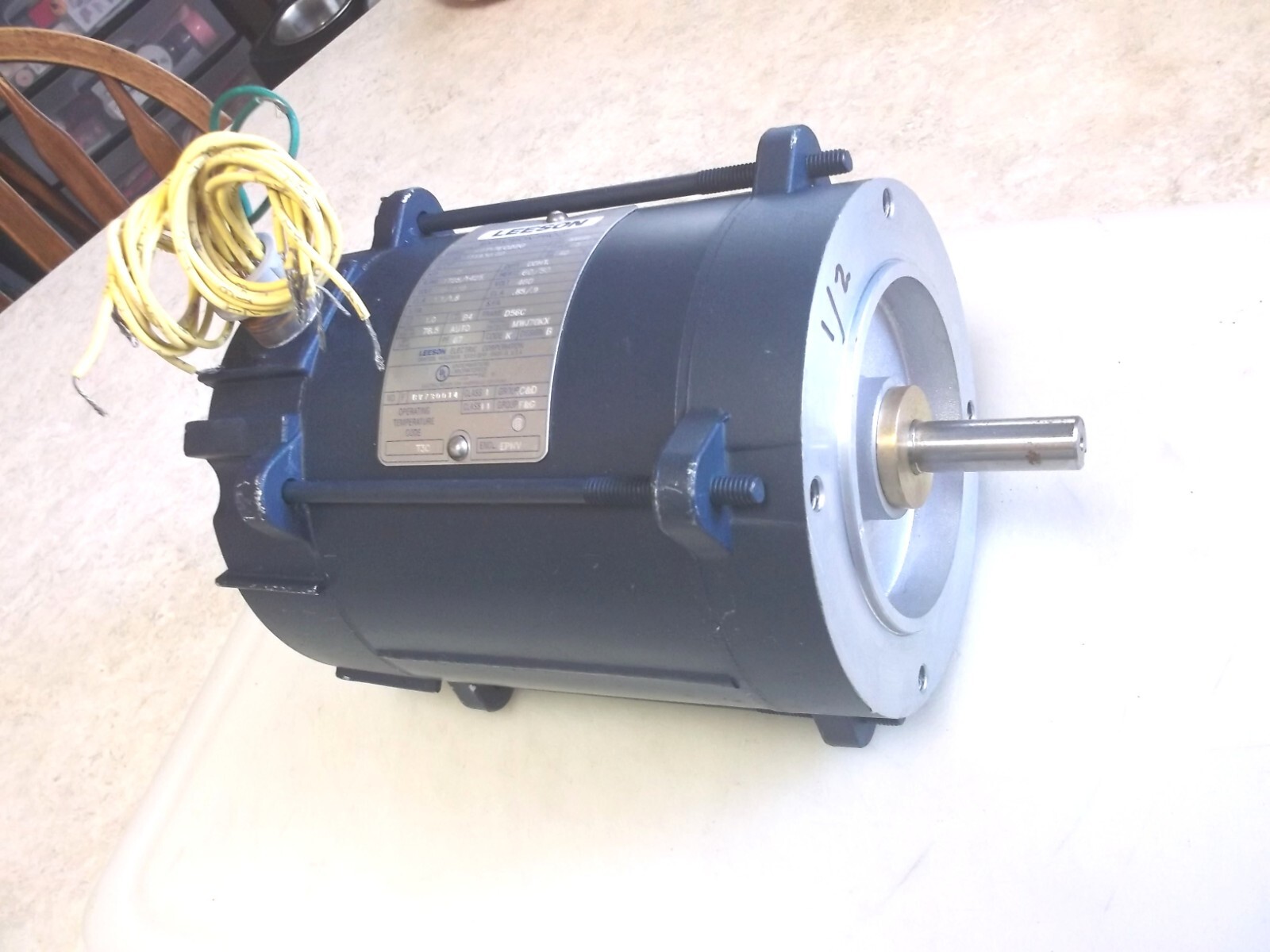 Leeson A6T17EC22G Explosion Proof Motor 111930 1/2-HP 1725-RPM 460-V 3-PH, New