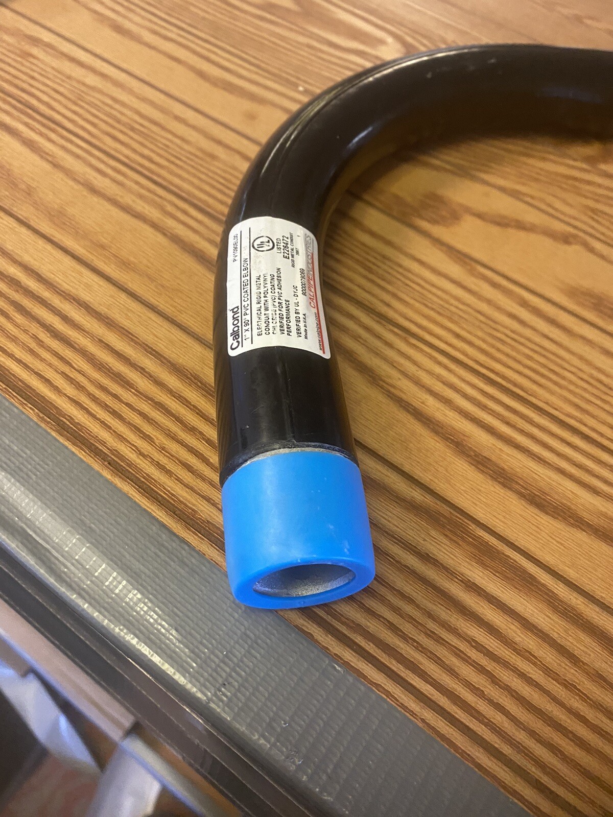 BRAND NEW CALBOND PV1090EL00 1″ X 90″ PVC COATED ELBOW MADE IN THE U.S.A.