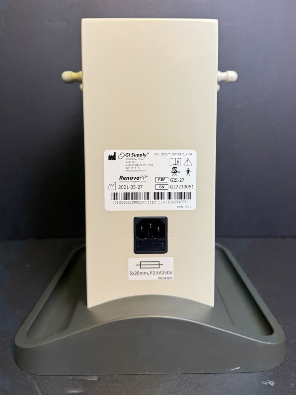 GI Supply RenovaRP Paracentesis Paristaltic Pump GIS-27 – Powers On