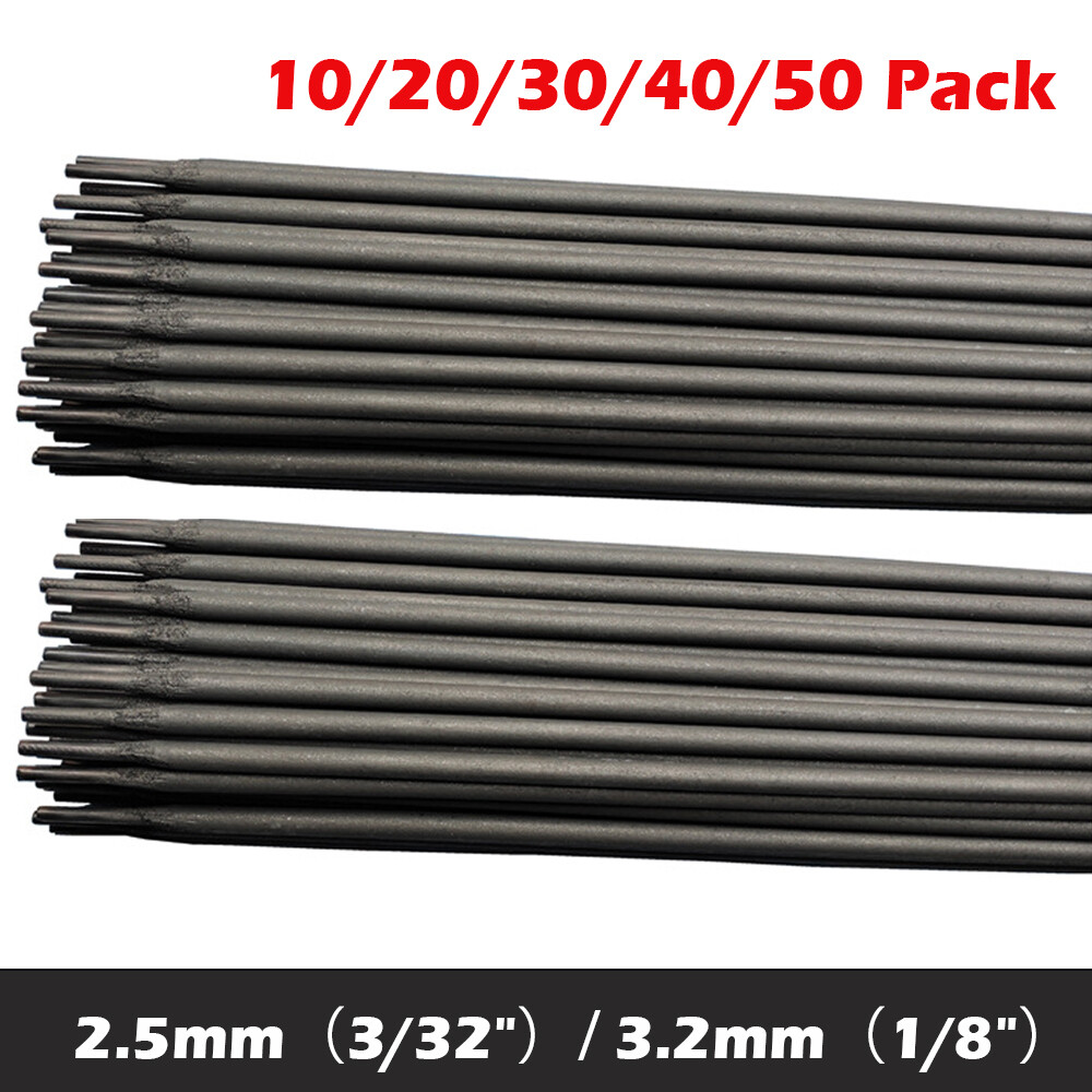 10-50PCS Nickel 99 Cast Iron Repair Stick Welding Rod 3/32″ 1/8″ Nickel 99%