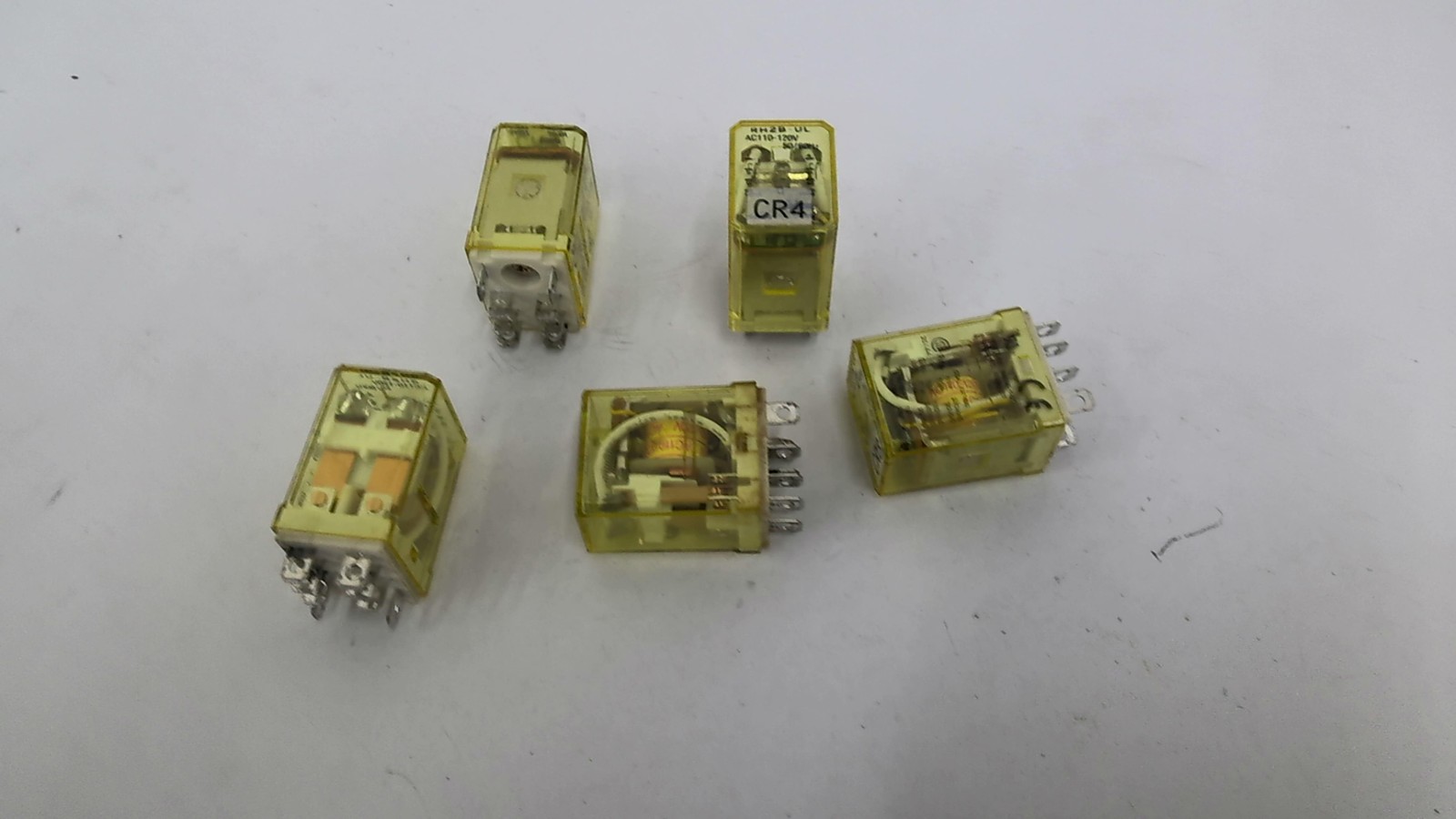 Potter Brumfield RH2B-UL General Relay AC110-120V 50/60HZ Lot Of 5