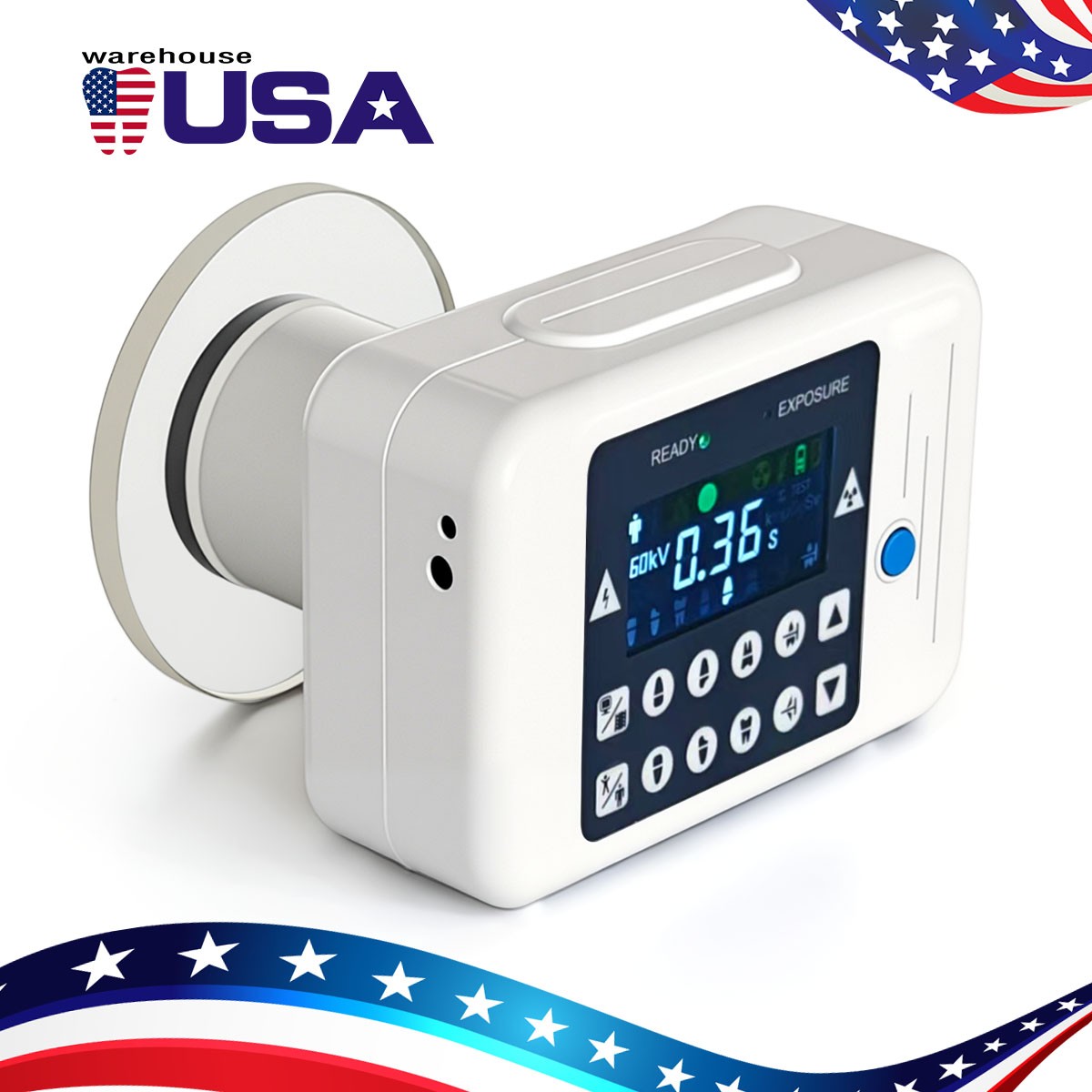 Dental Scatter Shield Protective Ring for RAY121/221 with Machine Unit