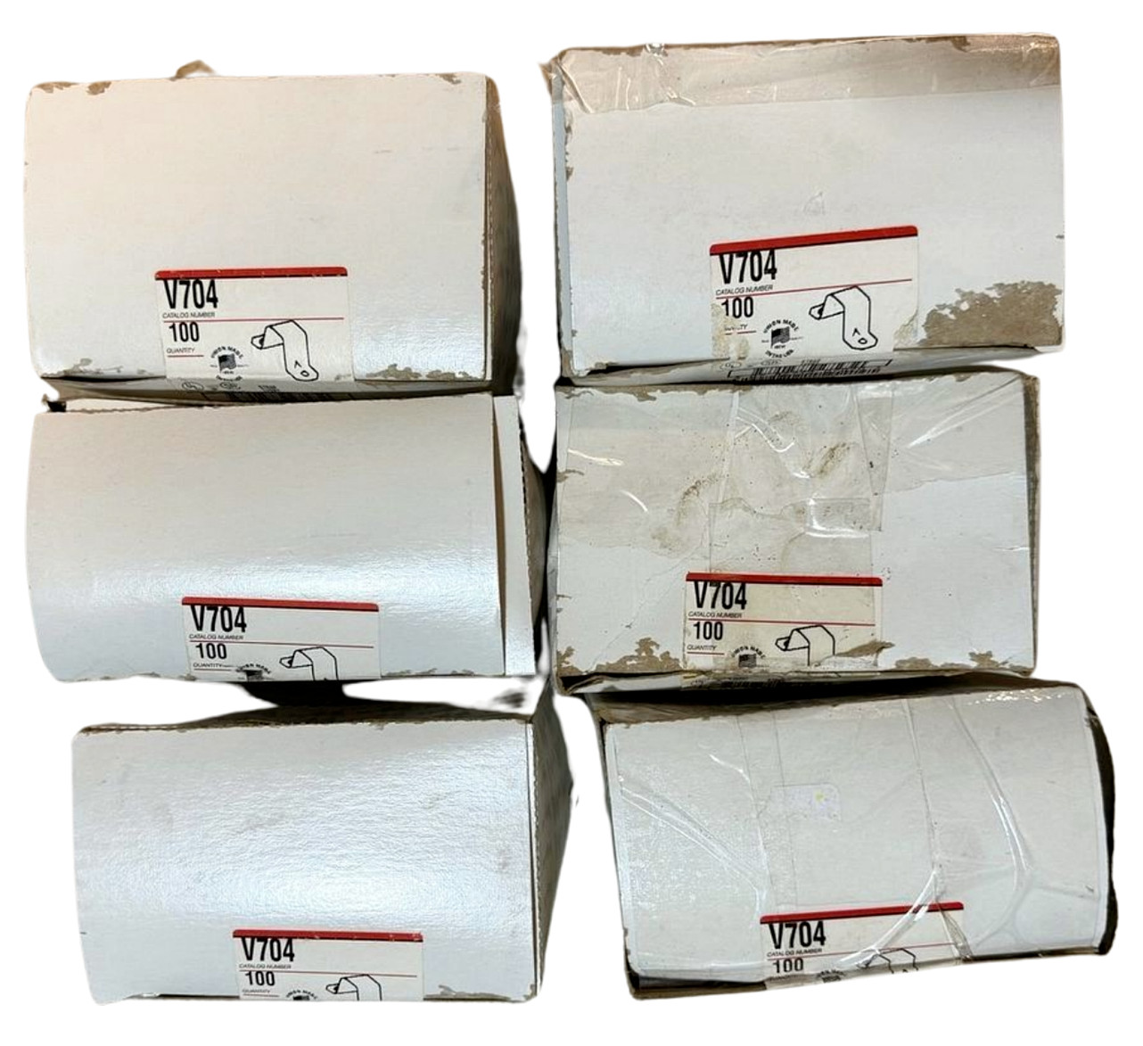 (Box of 100) Wiremold V704 Ivory STL Strap 700 *Free Shipping*