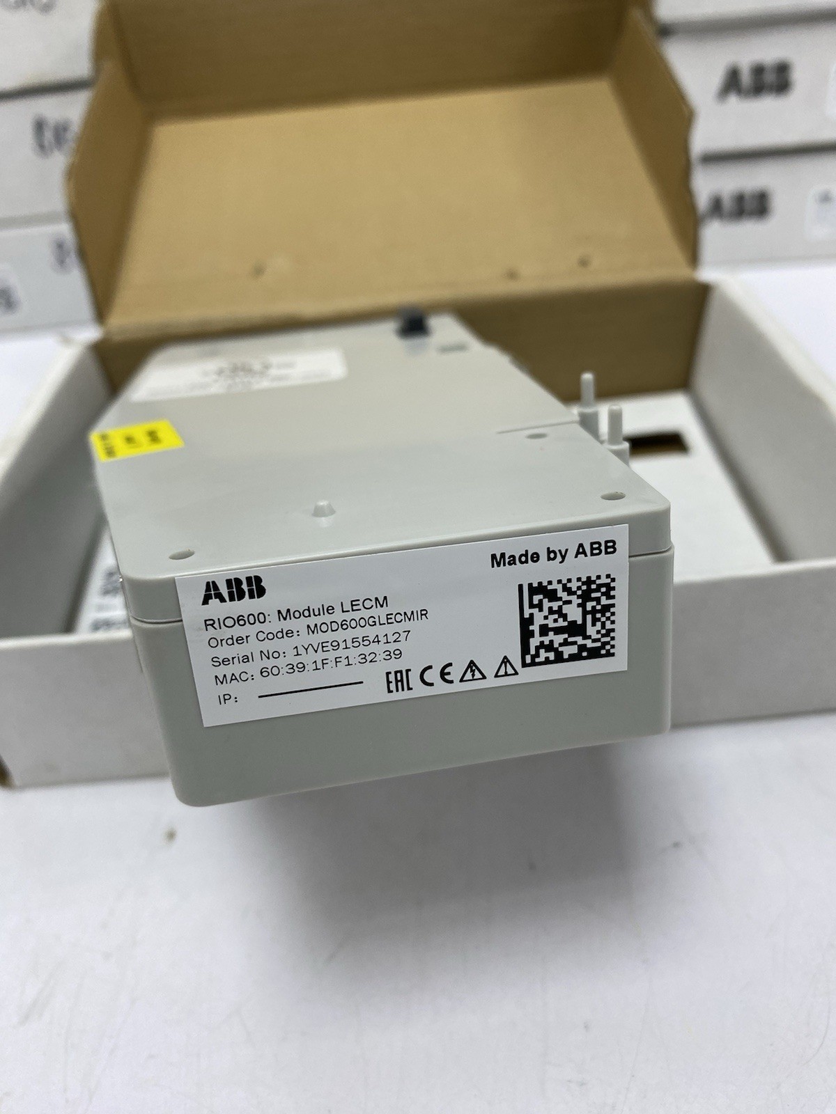 ABB MOD600GLECMIR RIO600/LECM