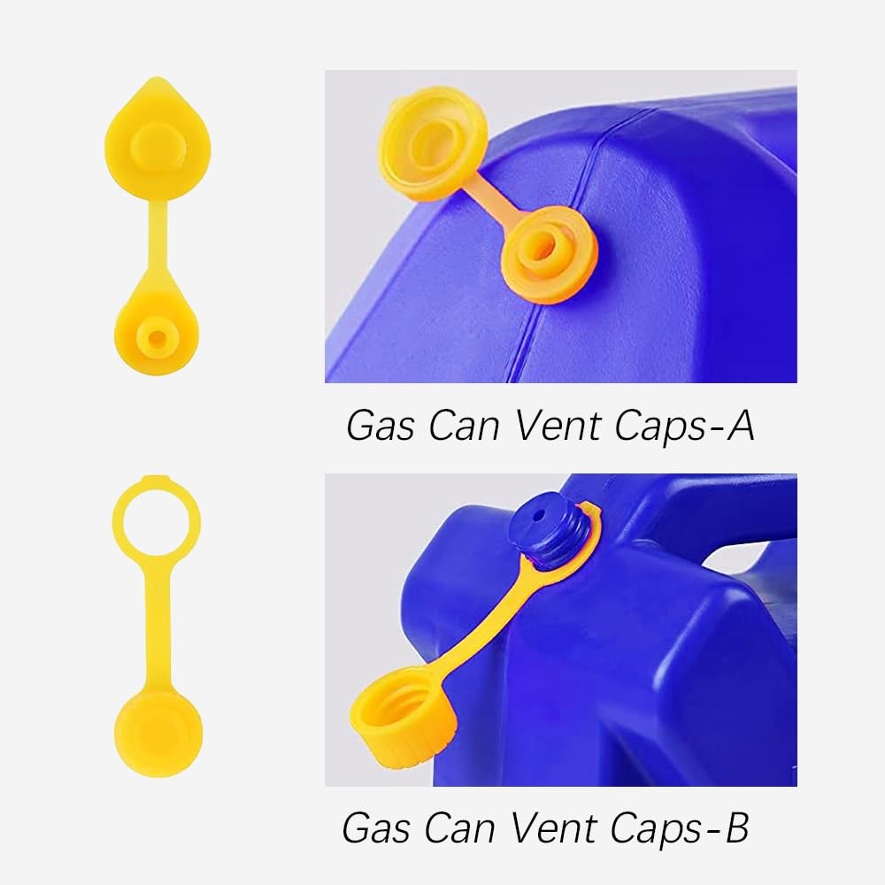 Gas Can Spout Replacement No Spill Nozzle Flexible Fuel Tank Adapter Kit 5 Gallo