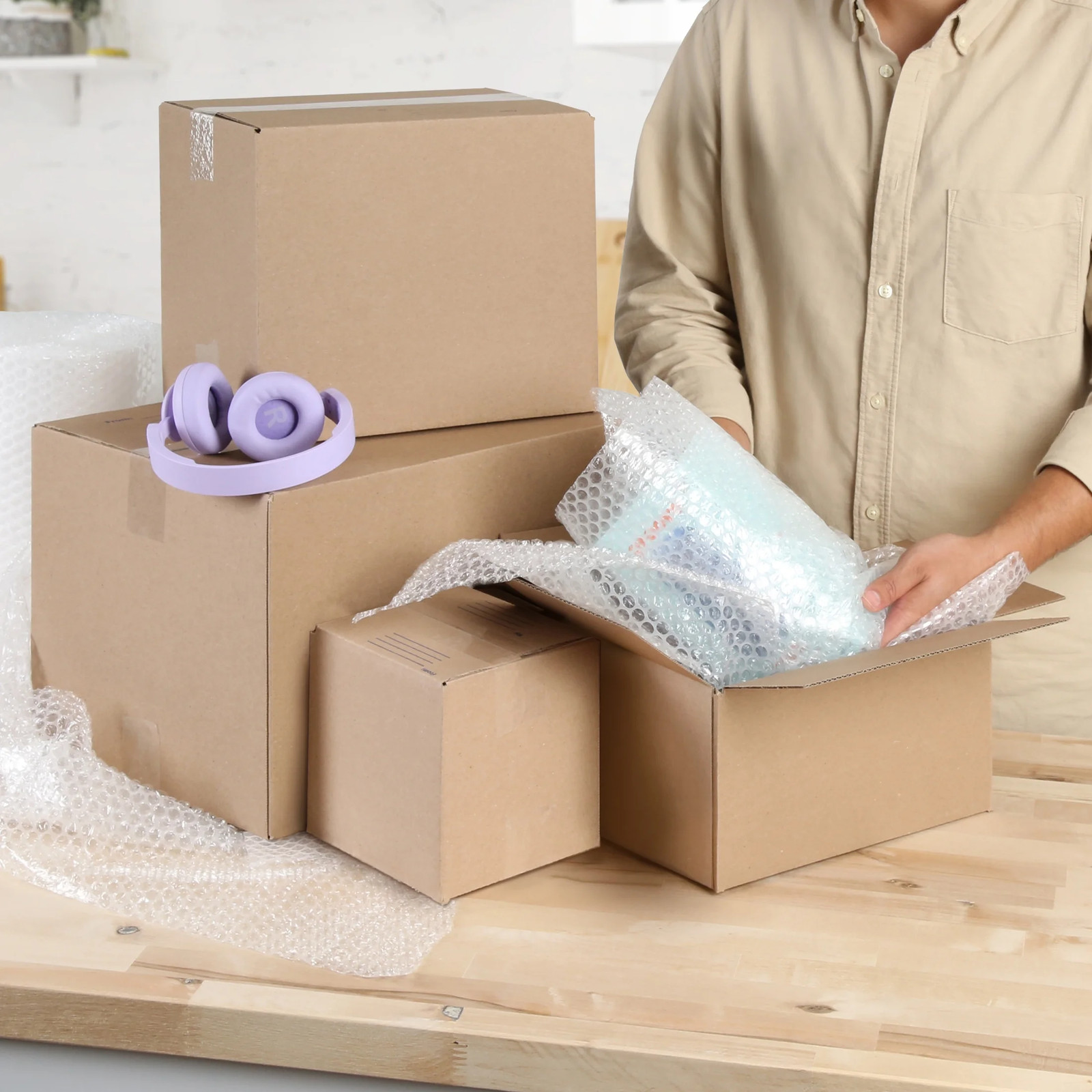 Pen+Gear Recycled Shipping Boxes 11″ x 7.5″ x 5.5″ – 30 Count